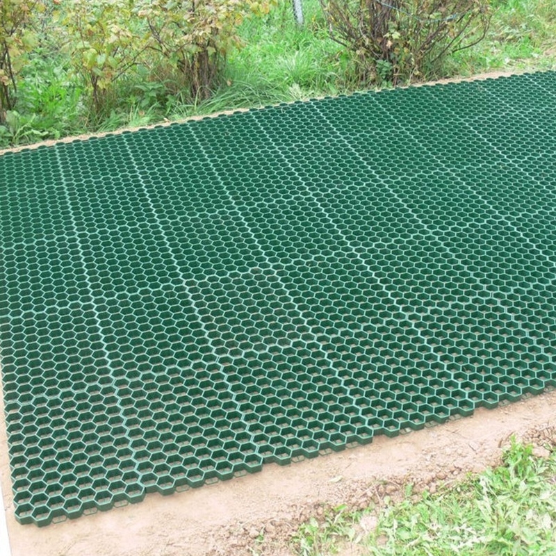 Grid Paver Rumput HDPE Tugas Berat untuk Perkuat Tanah yang Permeabel, Jalan Jalan, Tempat Parkir, Lansekap, dan Stabilisasi Rumput