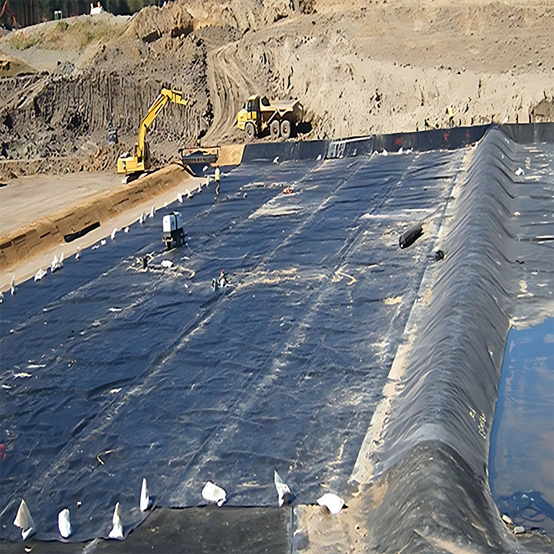 0.3mm/0.4mm/0.6mm/0.75mm/1mm/1.4mm/1.5mm 20mil 30mil 40mil HDPE Geomembrane Pond Liner / Geomembrane Produsen Pabrik Distributor Harga