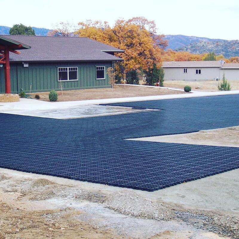 HDPE Plastik Grass Grid untuk Grass Paving Parking Lot Slope Erosion Control Stabilisasi Tanah Paver Gravel dan Landscaping Grass Grid Plastik