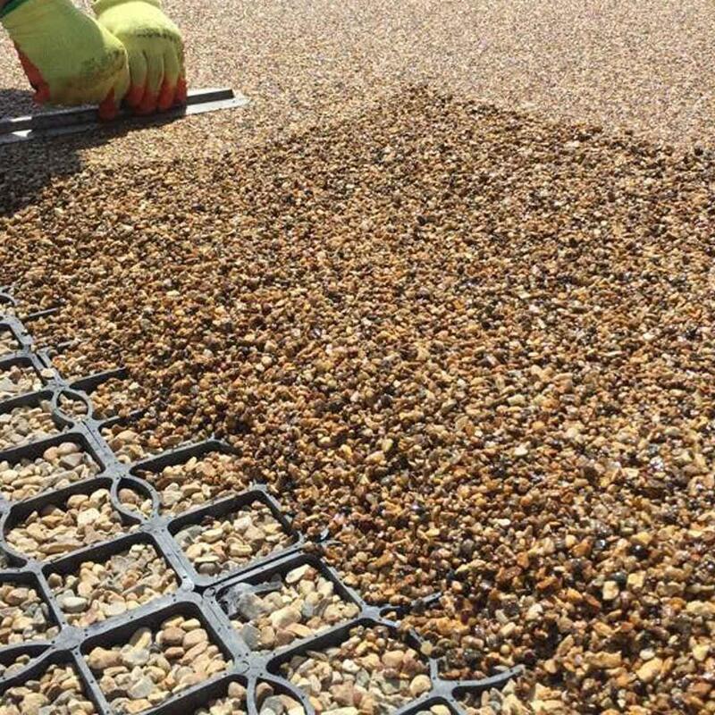HDPE Plastik Grass Grid untuk Grass Paving Parking Lot Slope Erosion Control Stabilisasi Tanah Paver Gravel dan Landscaping Grass Grid Plastik